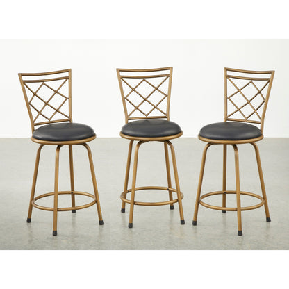 Tabourets pivotants à hauteur réglable Alyssa de Simple Living (lot de 3)