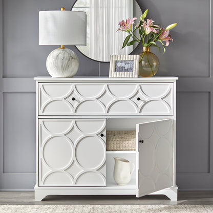 Armoire à façade ronde Simple Living Dawson