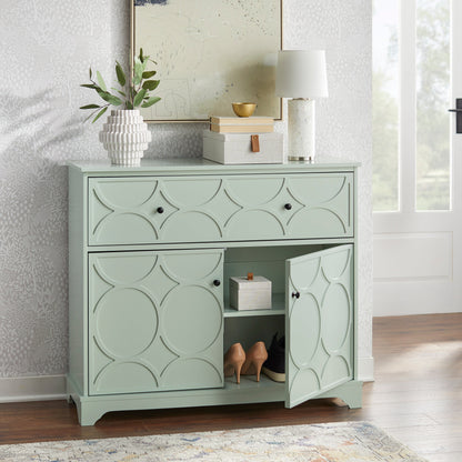 Armoire à façade ronde Simple Living Dawson