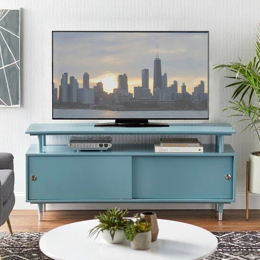 Meuble TV en bois Simple Living Margo, style moderne du milieu du siècle