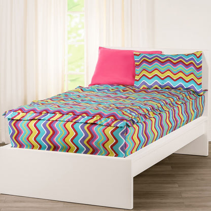 Ensemble de literie Siscovers Color Palette Bunkie Deluxe avec fermeture éclair