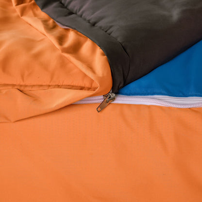 Ensemble de literie Siscovers Orange Bunkie Deluxe avec fermeture éclair