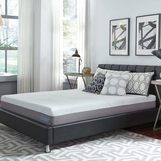 Matelas en mousse à mémoire de forme avec gel de 25 cm (10 po) de Slumber Solutions