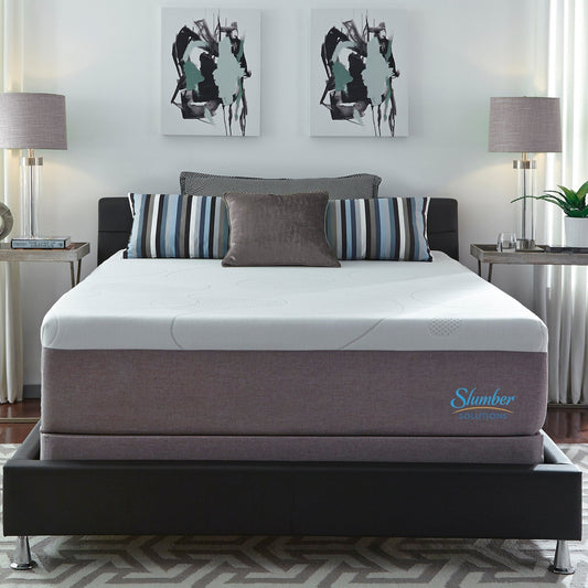 Ensemble de matelas en mousse à mémoire de forme au gel de 35 cm (14 pouces) Slumber Solutions Choose Your Comfort