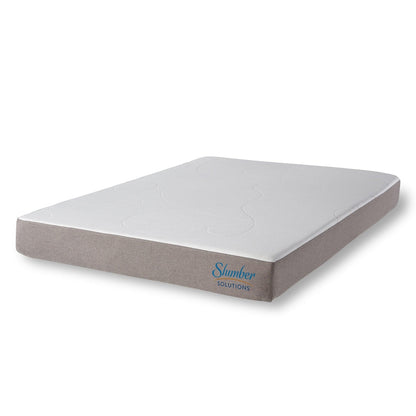 Slumber Solutions - Matelas en mousse à mémoire de forme avec gel, 8 pouces, choisissez votre niveau de confort.