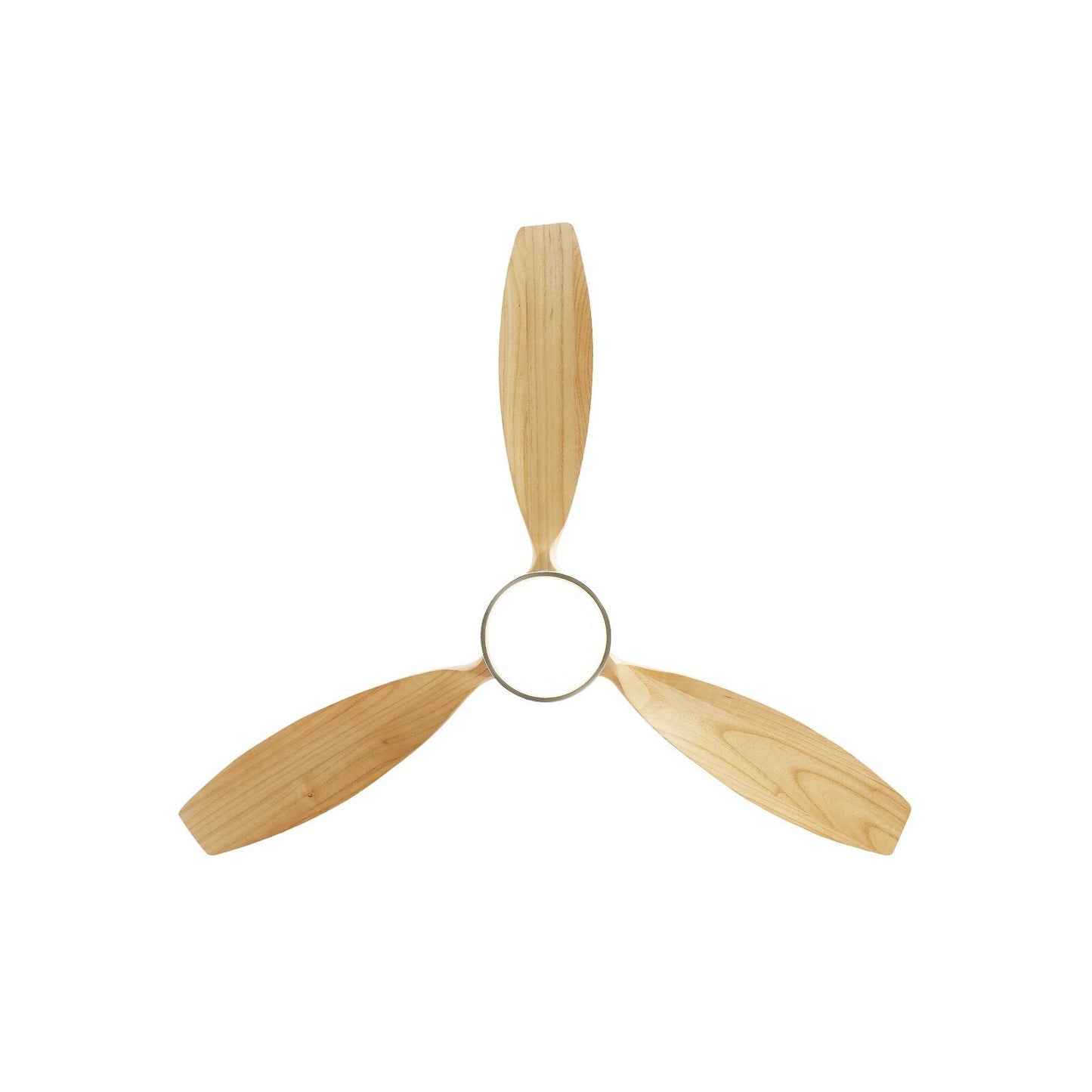 Ventilateur de plafond intérieur en bois Sofucor 52 avec télécommande, éclairage intégré en option.