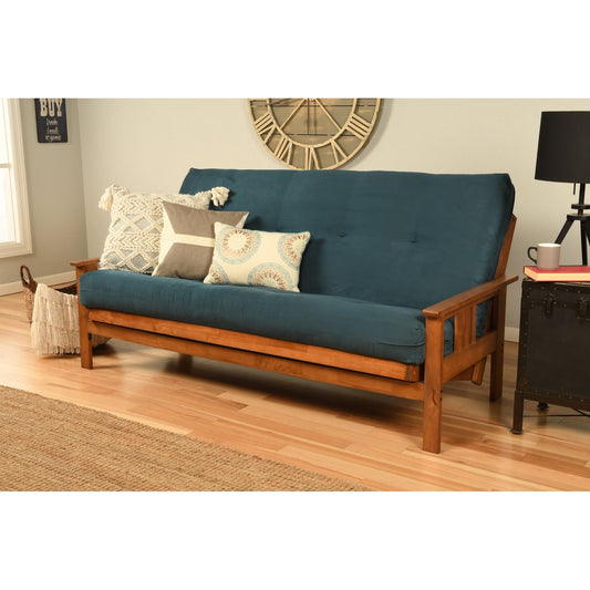 Matelas de futon de remplacement Somette à densité élevée en mousse et ressorts, taille double (cadre non inclus)