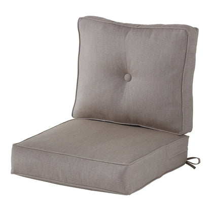 Ensemble de coussins d'extérieur Sunbrella Premium pour assise profonde, 2 pièces