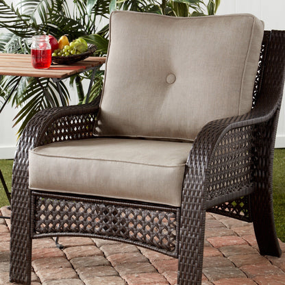 Ensemble de coussins d'extérieur Sunbrella Premium pour assise profonde, 2 pièces