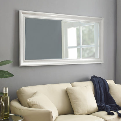 Grand miroir à perles pleine longueur - Miroir grand format pour corps entier, à poser ou à accrocher au mur