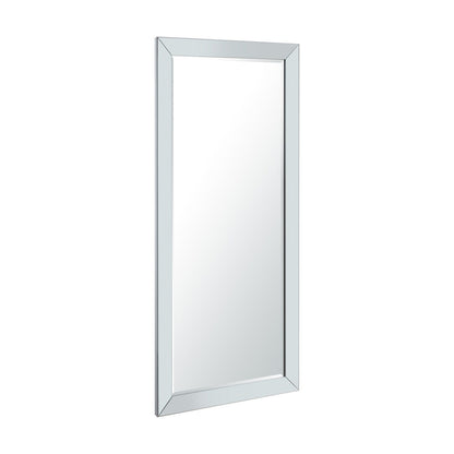 Grand miroir à perles pleine longueur - Miroir grand format pour corps entier, à poser ou à accrocher au mur