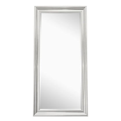 Grand miroir à perles pleine longueur - Miroir grand format pour corps entier, à poser ou à accrocher au mur