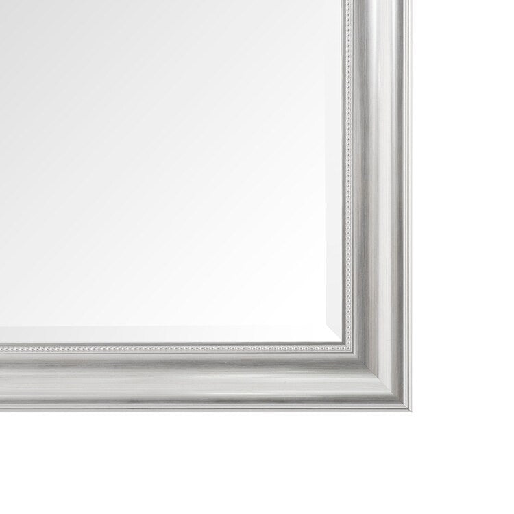 Grand miroir à perles pleine longueur - Miroir grand format pour corps entier, à poser ou à accrocher au mur