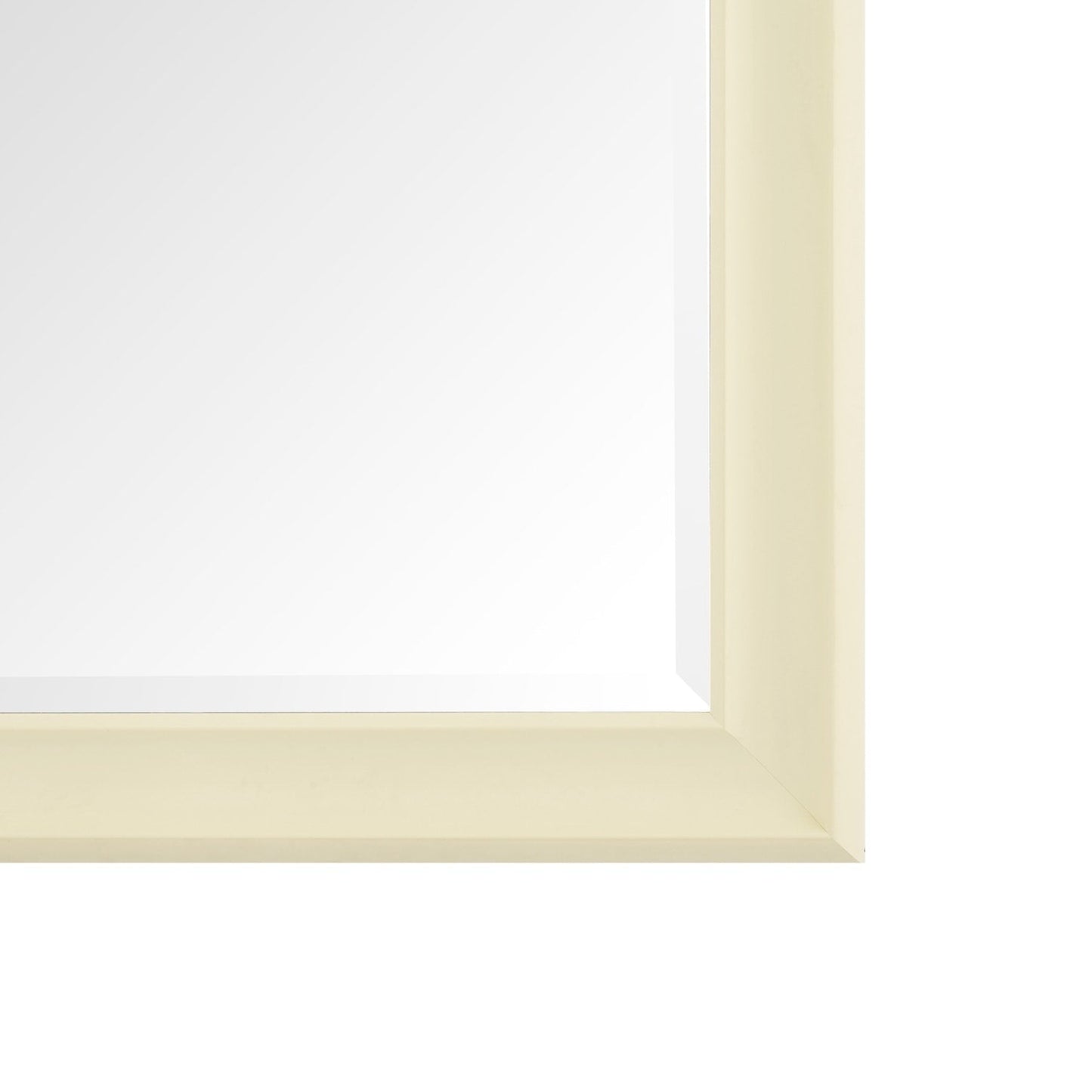 Grand miroir, miroir pleine taille, miroir rectangulaire surdimensionné, cadre en faux bois lisse, miroir mural suspendu.