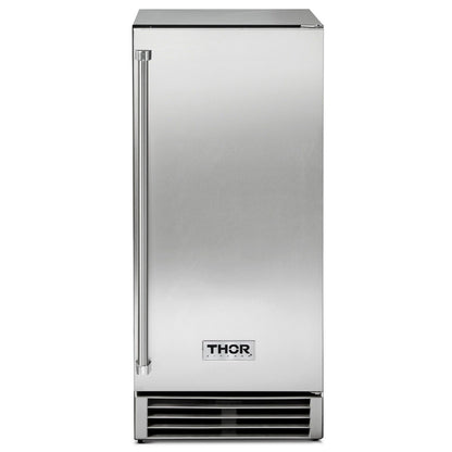 Fabrique de glaçons encastrable Thor Kitchen de 15 pouces avec une production quotidienne de 50 lbs.