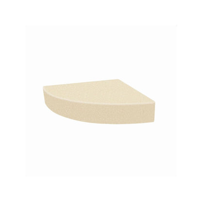 Transolid Studio, siège de douche d'angle mural en surface solide, 14 po x 14 po - 14,5 x 14,25 x 3