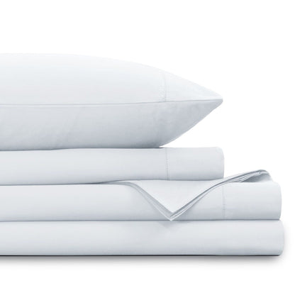 Jeu de draps en coton égyptien 1000 fils avec poches extra-profondes de Tribeca Living