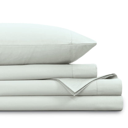 Jeu de draps en coton égyptien 1000 fils avec poches extra-profondes de Tribeca Living