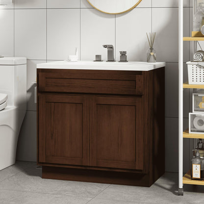 Meuble-lavabo de salle de bain Vanity Art à lavabo simple de 36 pouces