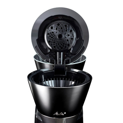 Vision, cafetière à filtre 12 tasses de luxe avec tableau de bord rotatif
