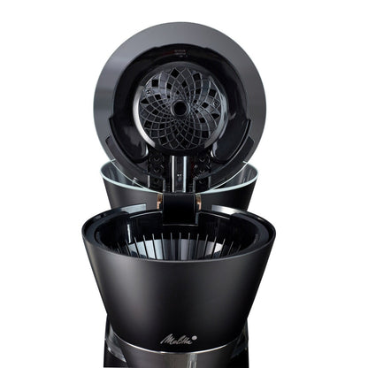Vision, cafetière à filtre 12 tasses de luxe avec tableau de bord rotatif