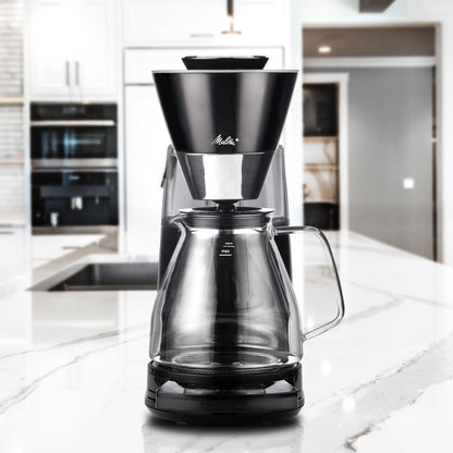 Vision, cafetière à filtre 12 tasses de luxe avec tableau de bord rotatif