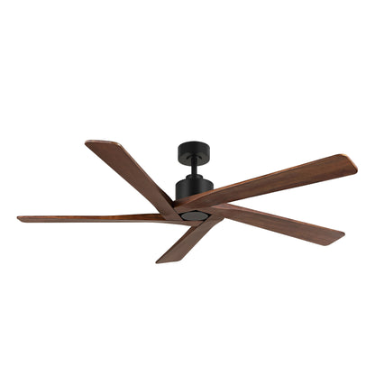 WINGBO Ventilateur de plafond intérieur à 54 pouces avec moteur DC, sans éclairage - N/A
