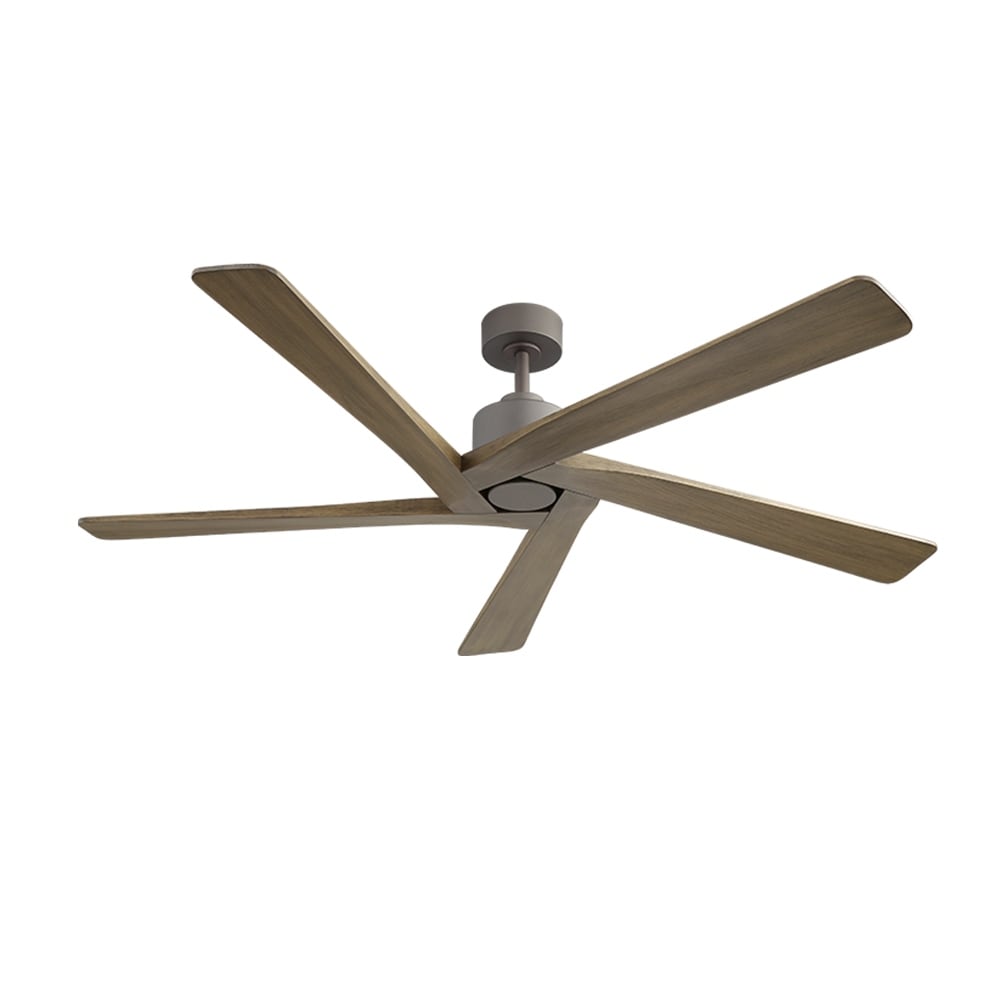 WINGBO Ventilateur de plafond intérieur à 54 pouces avec moteur DC, sans éclairage - N/A