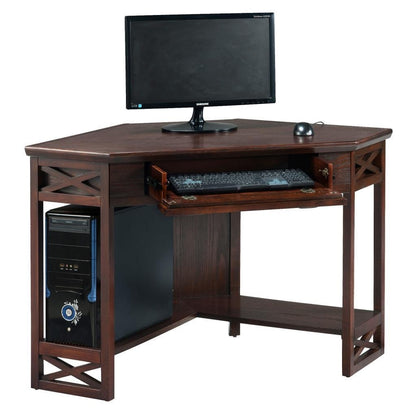 Bureau d'écriture d'angle Mission de Leick Home