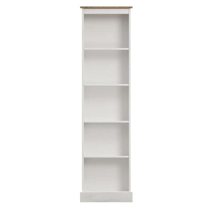 Étagère à livres en bois, haute et étroite, collection Corona | Furniture Dash