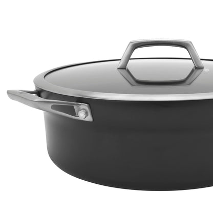 Casserole à fond antiadhésif ZWILLING Motion en aluminium anodisé dur